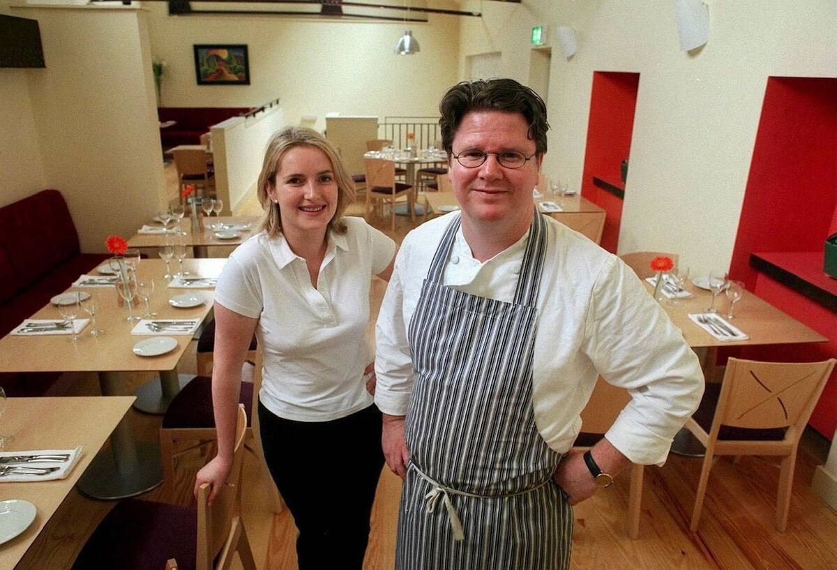 Máire and Paul Flynn pictured in 1997 in The Tannery