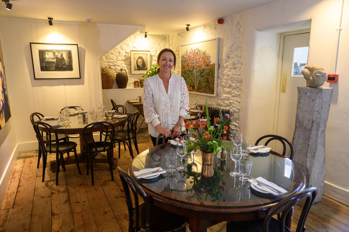 Sally O'Brien at the Farmgate Lismore, Co Waterford, which this week was awarded a Bib Gourmand. Picture Dan Linehan