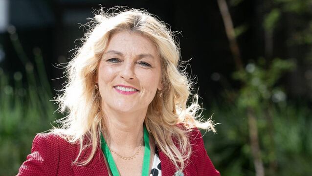 <p>Fianna Fáil MEP Cynthia Ni Mhurchú said Jacek Ozdoba’s "base, vulgar, and crude behaviour obstructed the orderly running of the meeting." File picture: Gareth Chaney</p>