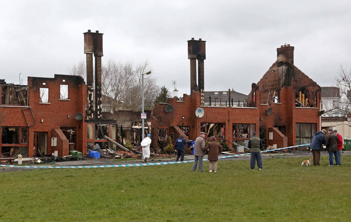 Millfield Manor in Newbridge, Co Kildare, where a fire destroyed six houses in April 2015, is not included in the remediation scheme.