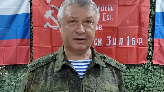 <p>Vladimir Alekseyev was shot Picture: Russian Defense Ministry Press Service via AP</p>