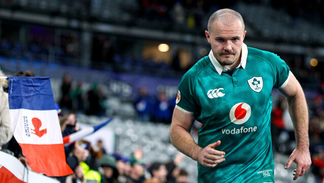 <p>Against France on Thursday, Jacob Stockdale made his first Six Nations appearance for Ireland in five years. Pic: ©INPHO/Ben Brady</p>