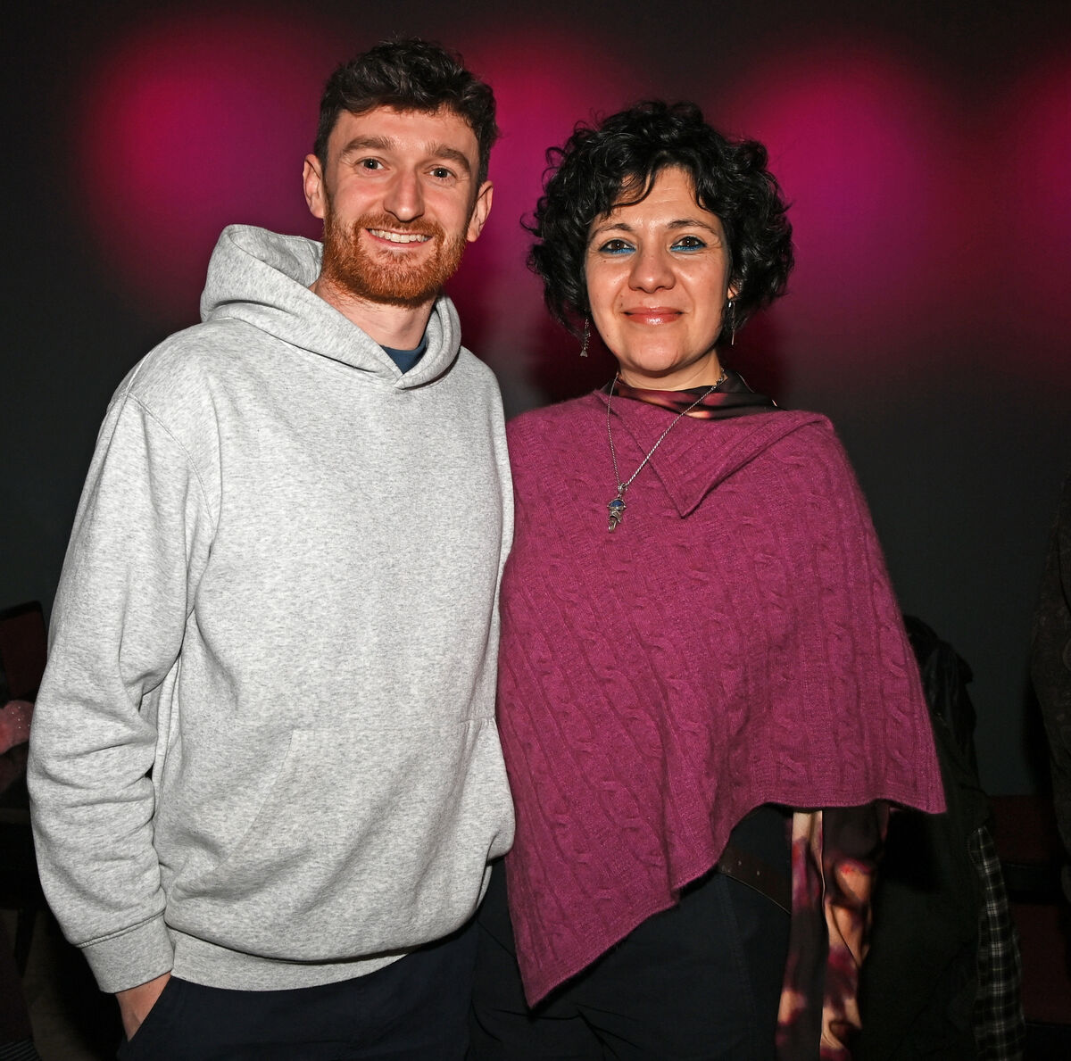 Al Dalton and Valentina Gambardella at the opening night at Cork Arts Theatre. 