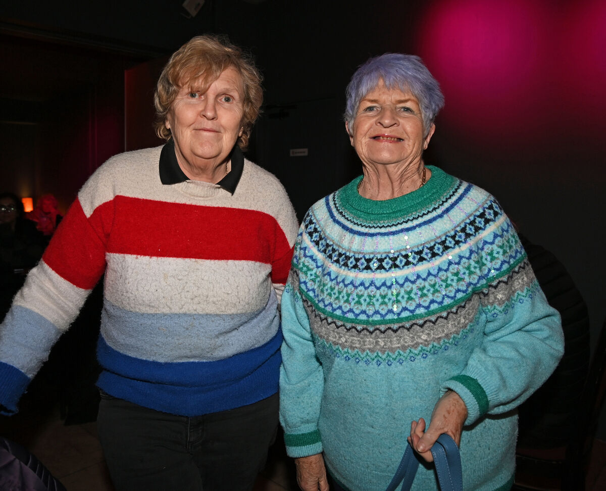 Dolores Mannion and Mary Hurley at Cork Arts Theatre. 