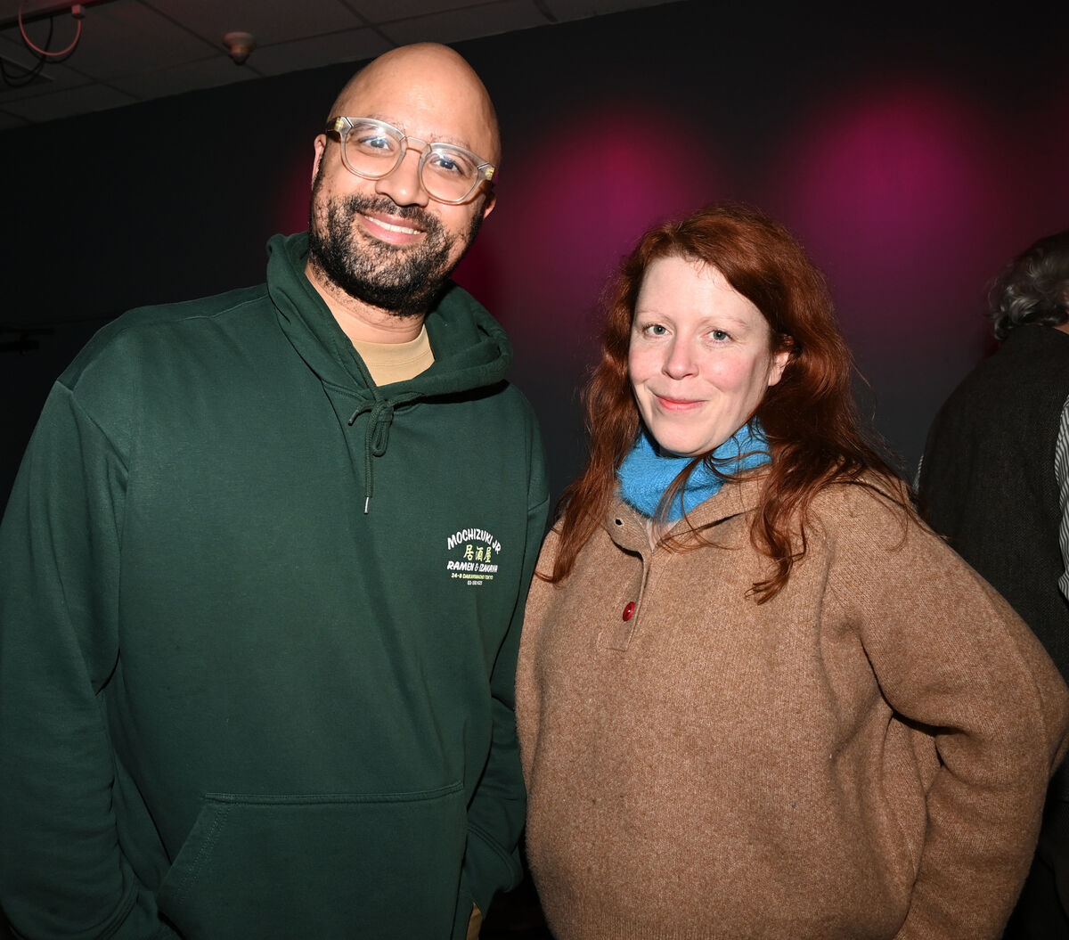  Zen Jefferson and Fiona Sheil.