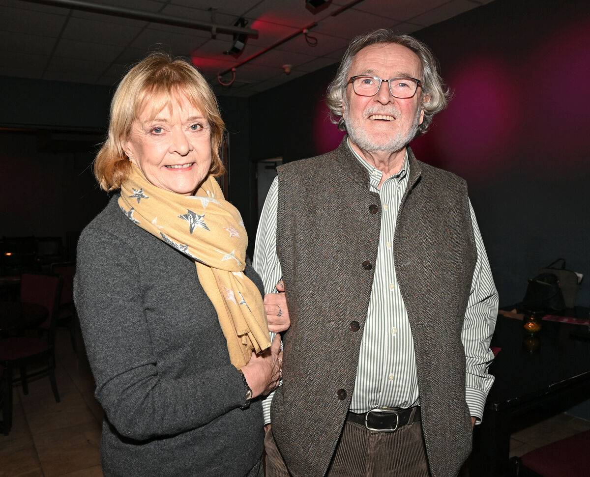 Jean Kearney and Neill Kiely at Cork Arts Theatre. 