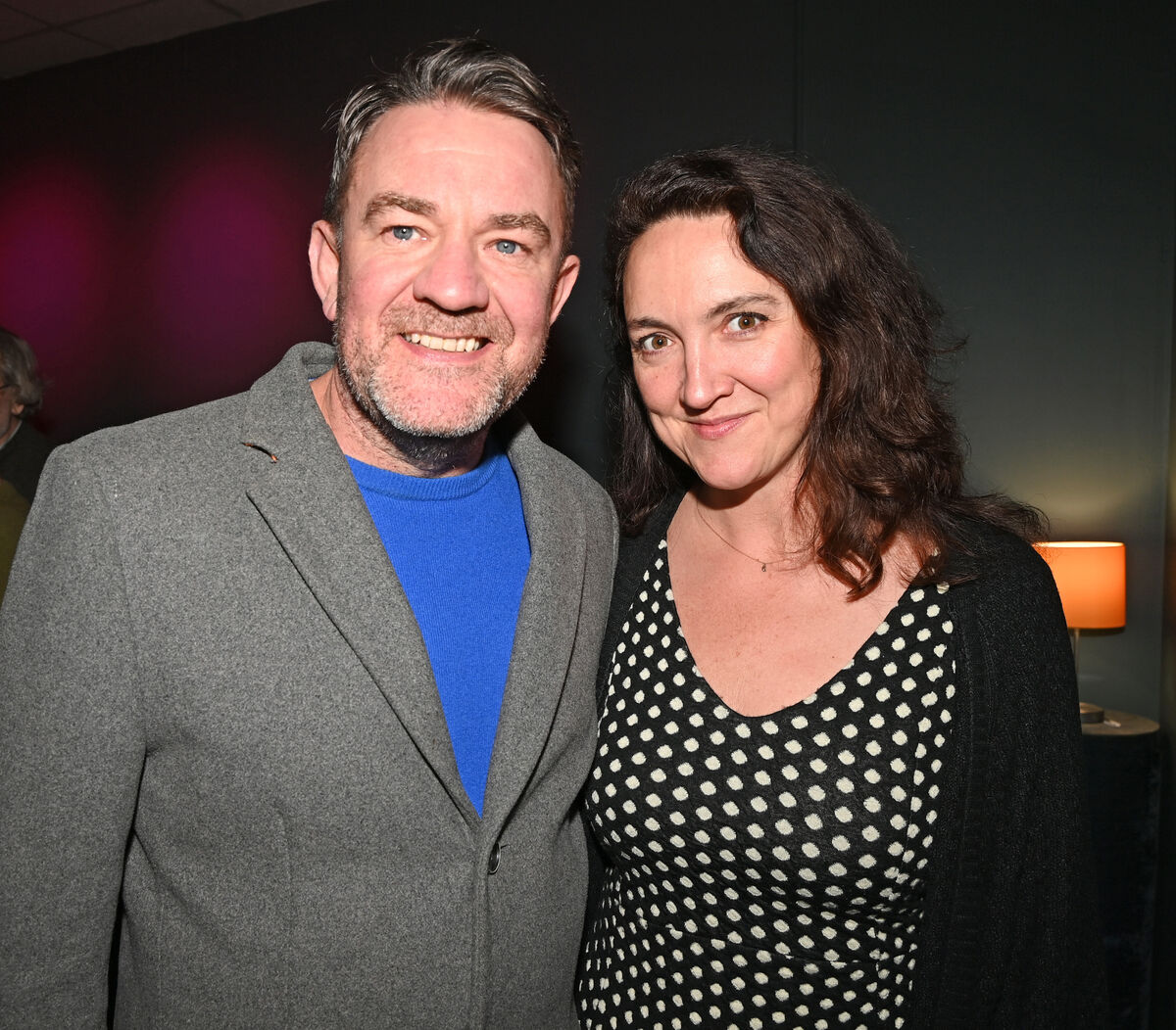 Niall Cleary and Grace Kiely of Graffiti Theatre company at the opening performance of Infinity at the Cork Arts Theatre. Pictures: Eddie O'Hare