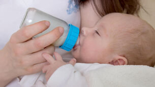 <p>The expanded recall now covers six different products across the Aptamil and Cow &amp; Gate brands. Picture: PA</p>