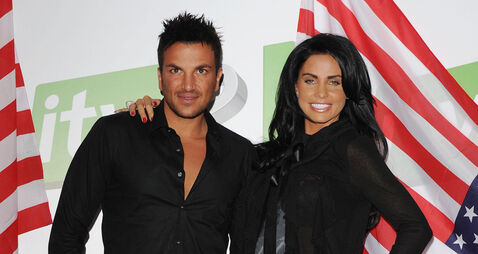 Katie Price and Peter Andre photocall