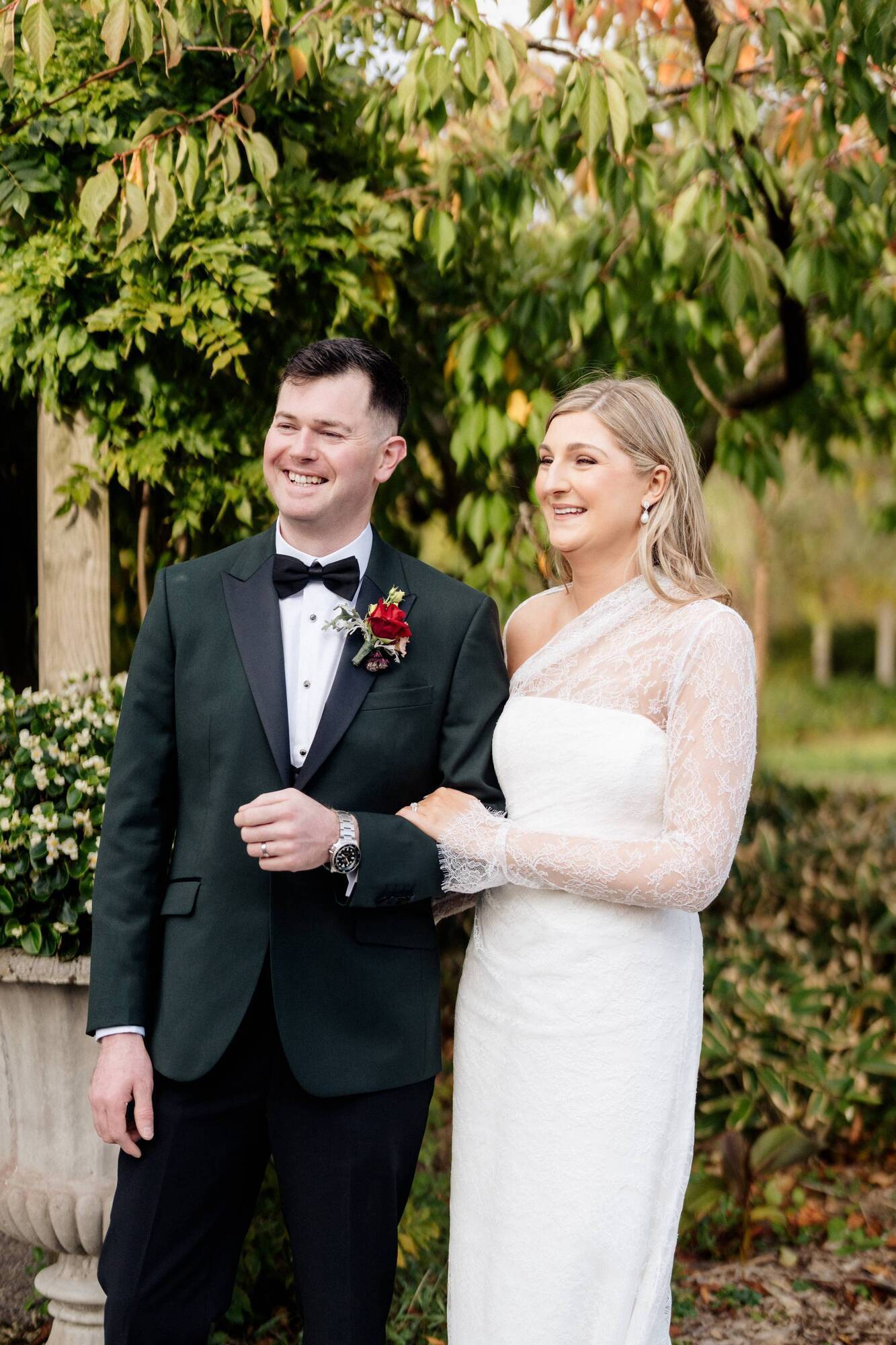 Wedding of the Week: Cork couple Lisa and Cathal lean into a seasonal theme