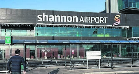 Shannon Airport, Ireland - December 27th 2016: Shannon Airport is Irelands 2nd largest airport in Ireland County Clare. A key ai