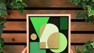 <p>Galway-based artist Emer Whelan’s celebration of Irish female strength, St Brigid and renewal, 'Ór' is €115.</p>