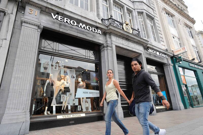 Former Vero Moda &amp; Jack &amp; Jones long vacant units on St Patrick's St Picture: Denis Scannell
