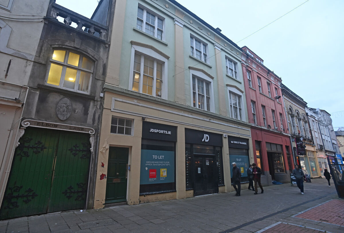 Some of the vacant units on Cook St 