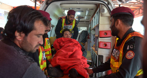 Pakistan Shiite Mosque Blast