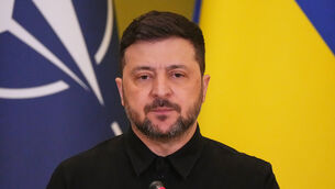 Ukrainian President Volodymyr Zelensky (Sergei Grits/AP)