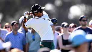 <p>Ryo Hisatsune leads the Phoenix Open by a shot from Hideki Matsuyama. Pic: Orlando Ramirez/Getty Images</p>