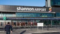 Shannon Airport, Ireland - December 27th 2016: Shannon Airport is Irelands 2nd largest airport in Ireland County Clare. A key ai