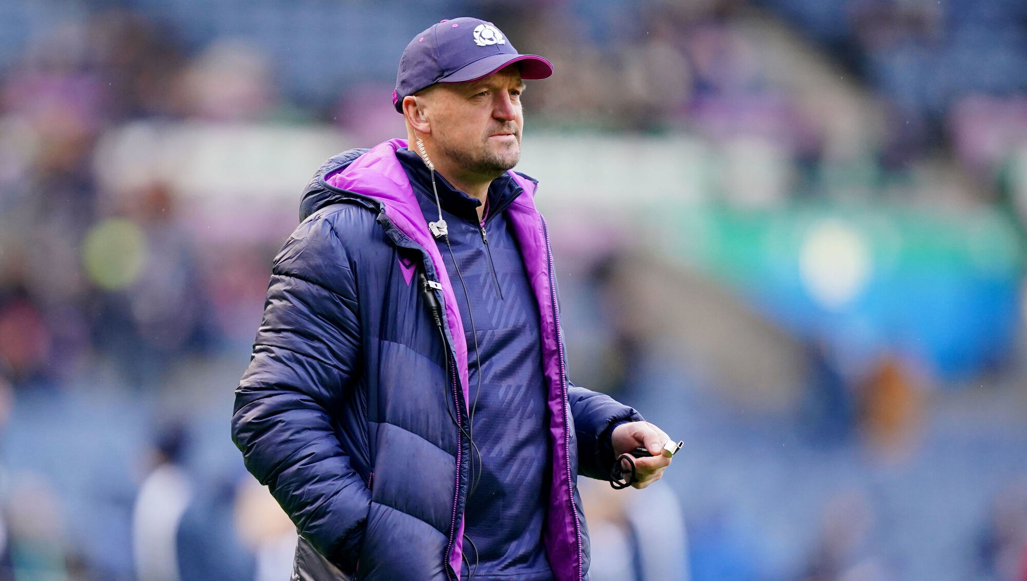 Gregor Townsend flatly denied that speculation that he was set to take charge of Newcastle next year. Pic: Jane Barlow/PA Wire.