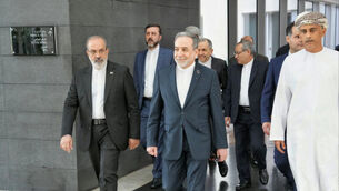 Talks took place between the US and Iran in Oman last week (Iranian Foreign Ministry via AP)