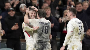 <p>England were comfortable winners against Wales (Andrew Matthews/PA)</p>