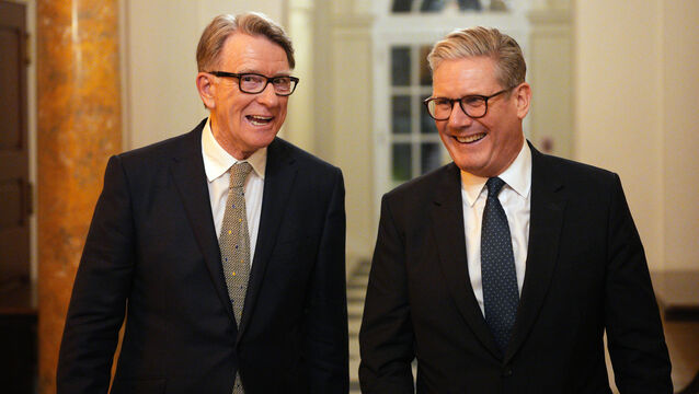 <p>Peter Mandelson with British prime minister Keir Starmer. Starmer made the mistake of a lifetime in appointing a values-free individual as Ambassador to the US.</p>