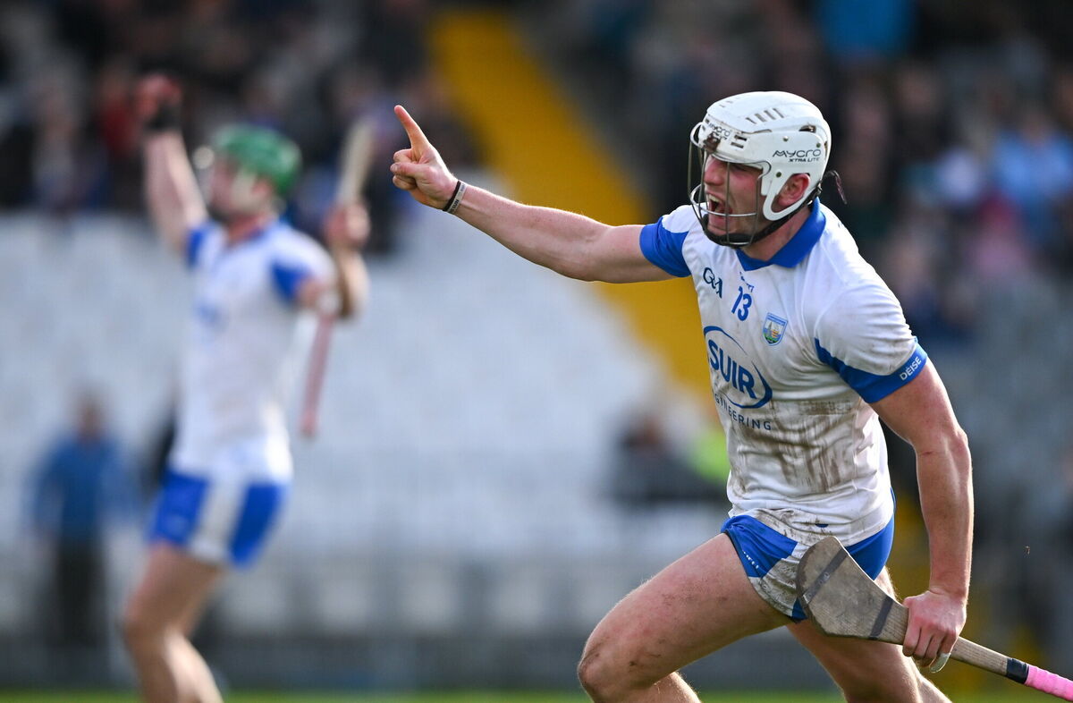 Reuben Halloran celebrates after scoring his side's goal. Pic: Shauna Clinton/Sportsfile