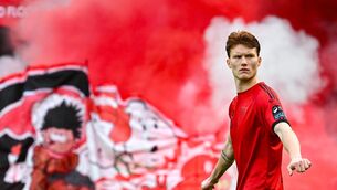 <p>NO SPARK: Senan Mullen before the SSE Airtricity Men's Premier Division match between Bohemians and St Patrick's Athletic at the Aviva Stadium. Pic: Tyler Miller/Sportsfile.</p>