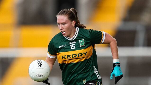<p>Kerry captain Siofra O'Shea scored 1-6 against Meath. Pic: Michael P Ryan/Sportsfile </p>