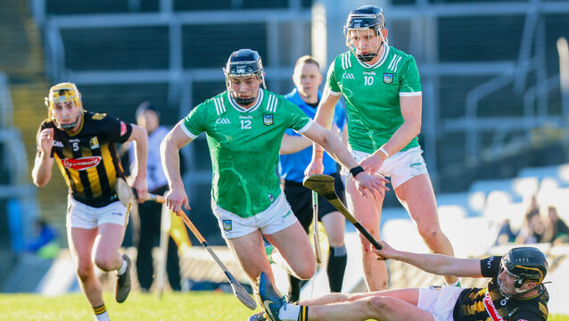<p>Aidan O'Connor scored 10 points, three from play for Limerick against Kilkenny. Pic: ©INPHO/Tom Maher</p>