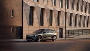 <p>Volvo EX60. Pictures: PA</p>