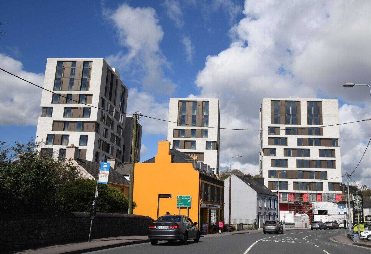 The distinctive Crow's Nest student apartments at Victoria Cross in Cork. File picture: Denis Minihane The distinctive Crow's Nest student apartments at Victoria Cross in Cork. File picture: Denis Minihane