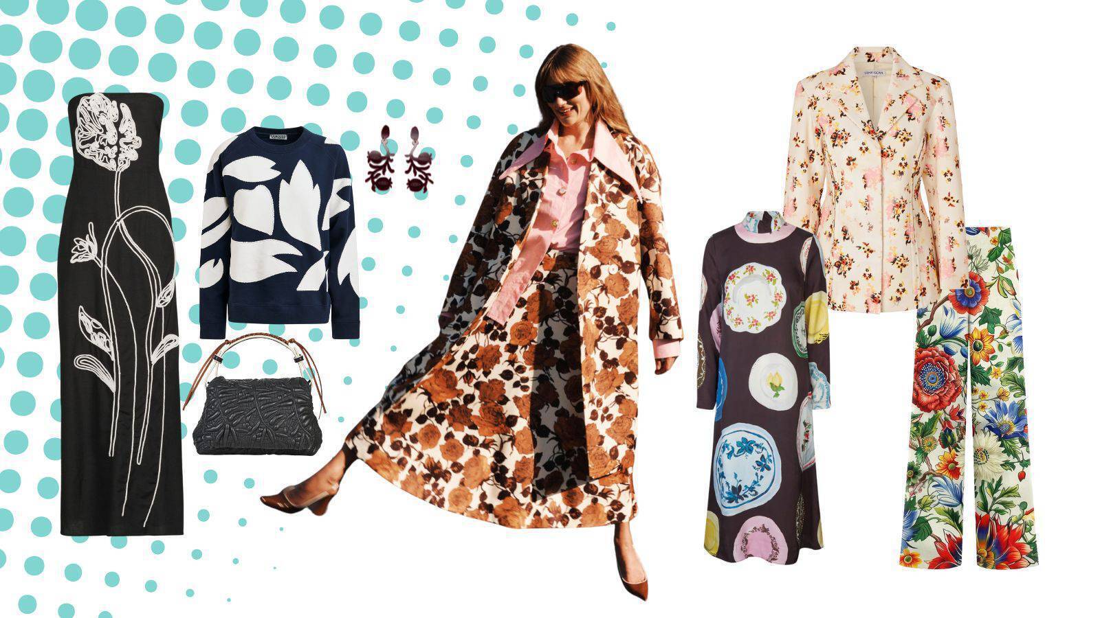 These floral fits are perfect for brighter, better days