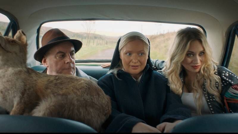 The Spin, starring Brenock O’Connor, Owen Colgan, Maura Higgins, Kimberley Wyatt, will land in Irish cinemas on February 27. Picture: Tull Stories.