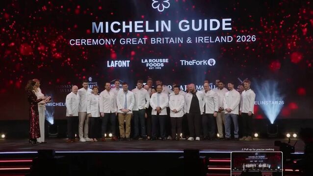 <p>The awards were announced during the annual Michelin Guide Ceremony, held at the Convention Centre Dublin on Monday night.</p>