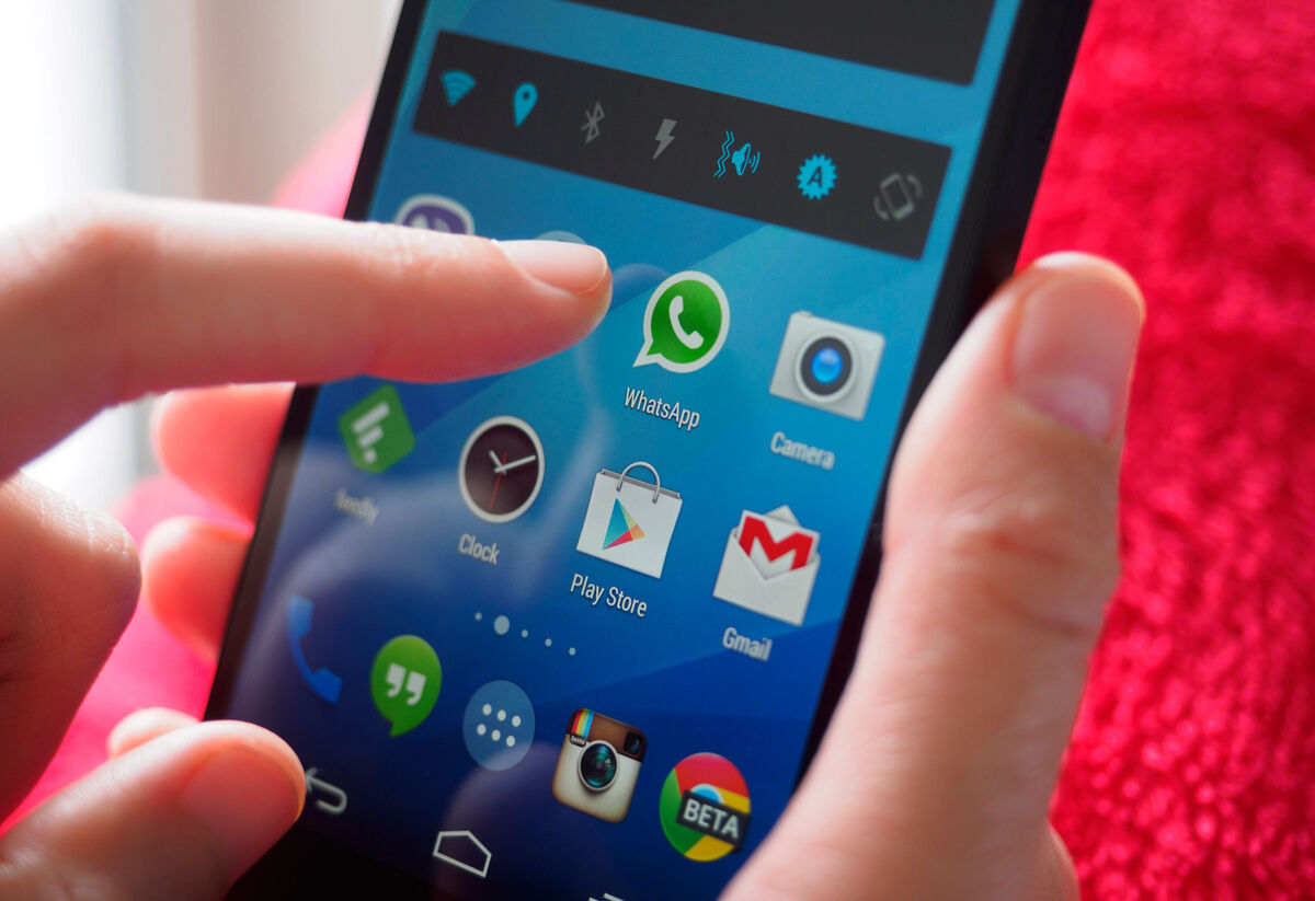 As adults, we can’t evade our individual responsibility for tackling our own, often-unhealthy relationships with our smartphones. Stock picture