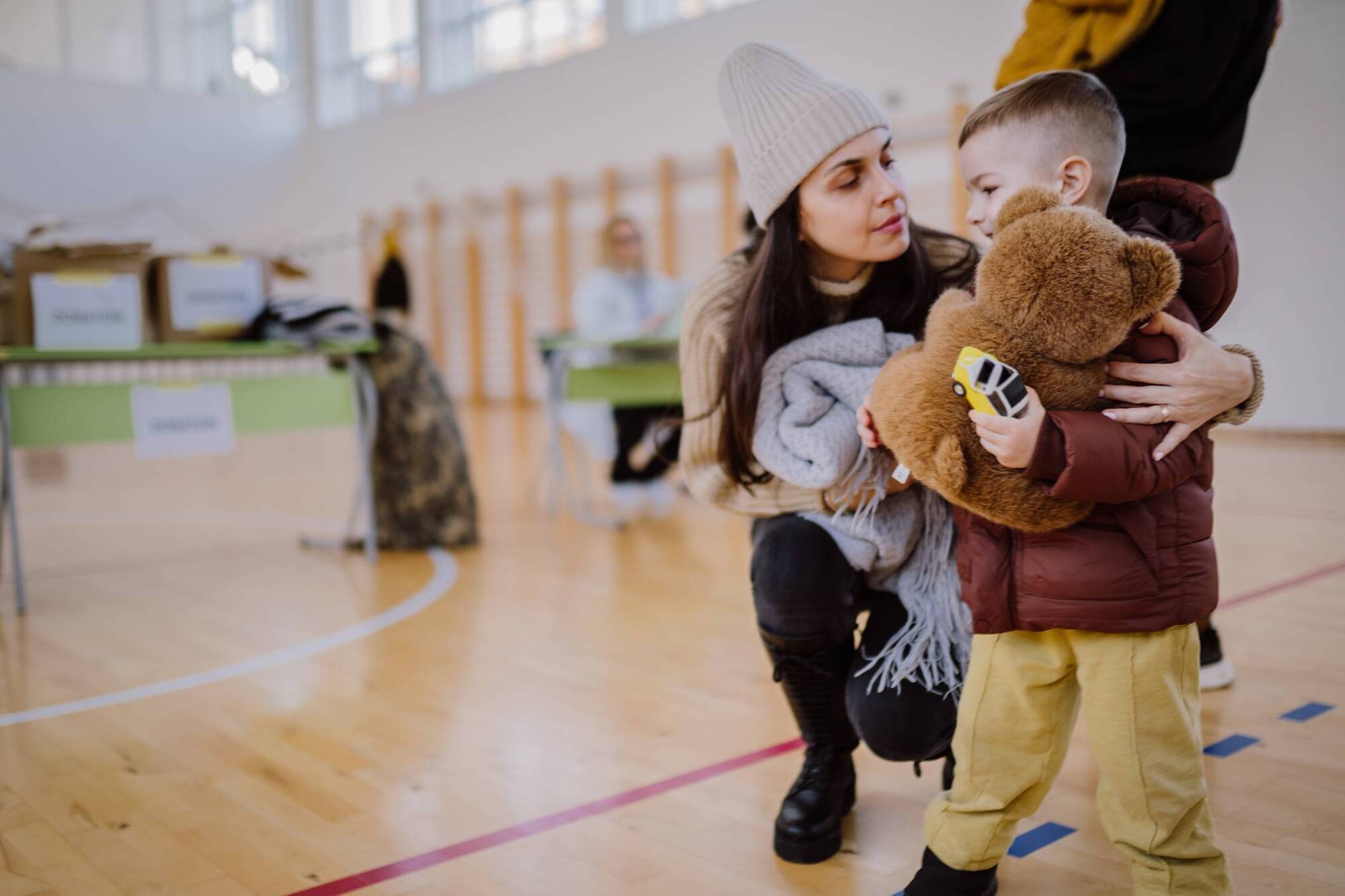 Why is the Government targeting refugee families?