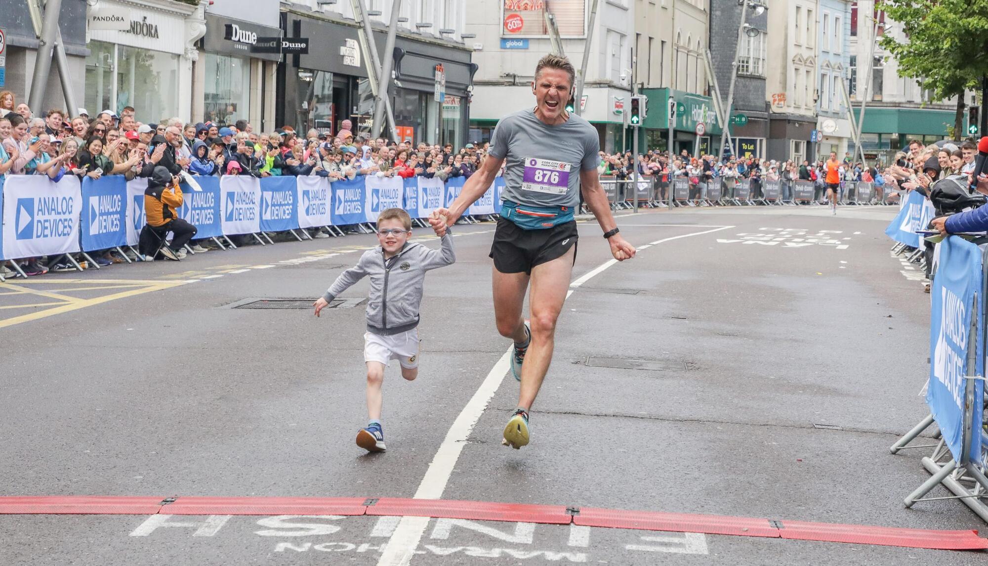 Running to raise money for charity: Runners taking part in the 2025 Marathon in Cork City. Additional places are available to participate in the 2026 Analog Devices Cork City Marathon. Photo: David Creedon