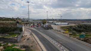 <p>An Israeli checkpoint between Israel and the West Bank near the West Bank village of Nilin Picture: Nasser Nasser/AP</p>