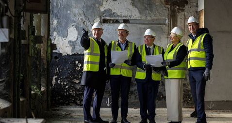 Work begins to secure Limerick's Cleeves site