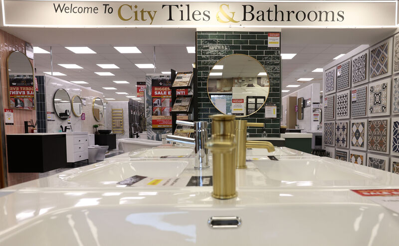 City Tiles &amp; Bathrooms, Togher Industrial Estate,  and North Point Industrial Estate, Blackpool, Cork.