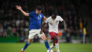 <p>Ireland will play Qatar in Dublin on May 28. Pic: Stephen McCarthy/Sportsfile</p>