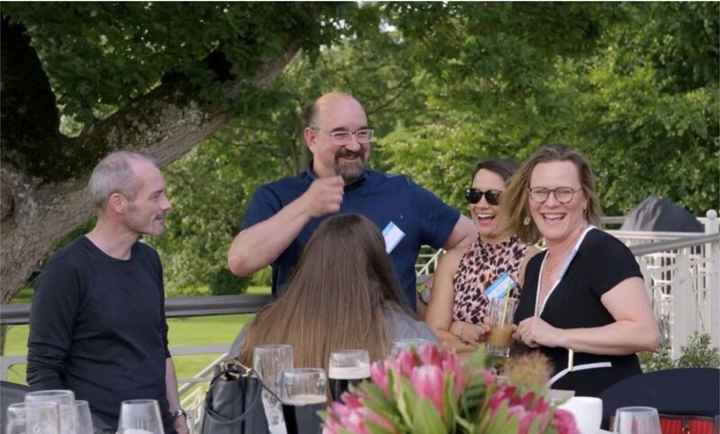 Members of Chempoint's team enjoying the company's summer party in Dublin. 