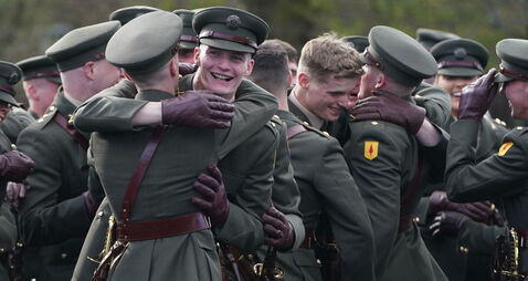 Cadet commissioning ceremony