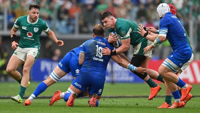 <p>Dan Sheehan of Ireland in action against Italy last year. Pic: Ramsey Cardy/Sportsfile</p>