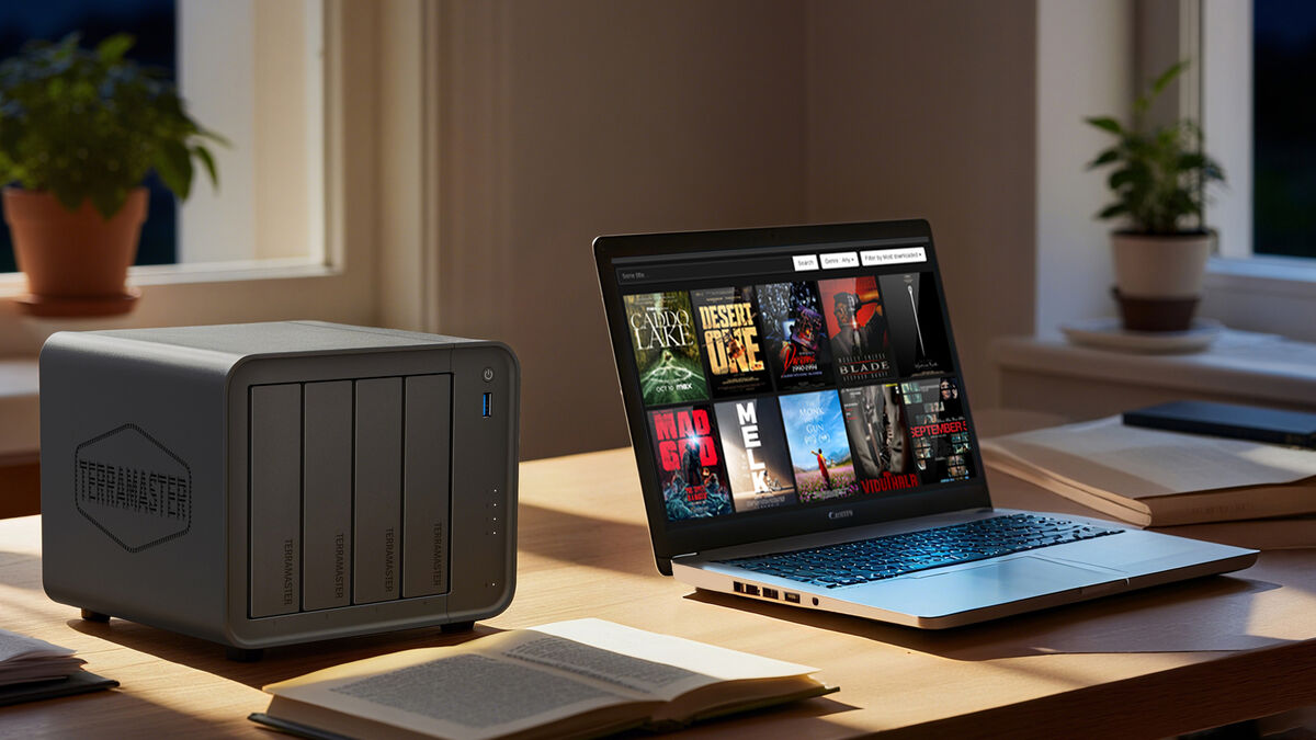 Connectivity options on the TerraMaster F4-425 NAS include 2.5GbE Ethernet, three USB ports and HDMI output for direct TV playback. Picture: Terramaster.