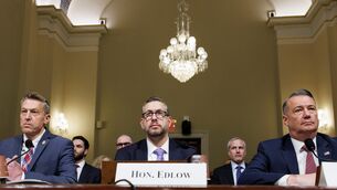 Three heads of agencies were testifying before Congress (Tom Brenner/AP)