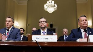 <p>Three heads of agencies were testifying before Congress (Tom Brenner/AP)</p>