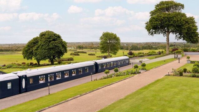 <p>Housed within two original carriages from the Orient Express, the Pullman Restaurant at Glenlo Abbey offers an exciting dining experience.</p>