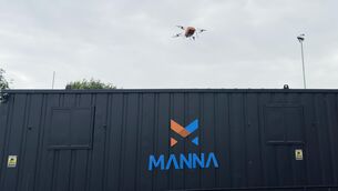 <p>Manna is a BVLOS drone operator. BVLOS operators do not maintain direct visual contact with flying drones, with one pilot often flying multiple drones simultaneously.</p>